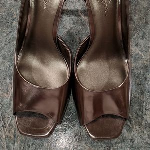 SOLD - Jessica Simpson Peep-Toe Heels